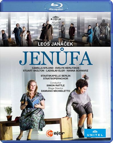 i[`FN : ̌sCFk[t@t / TCEgAxB̌ǌyc (Jan?cek : Jenufa From Staatsoper Unter den Linden / Simon Rattle, Staatskapelle Berlin) [Blu-ray] [Import] [Live] [{сEt]